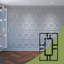 Panneaux muraux décoratifs en acrylique Hastings, moyen, l 10 1/4 po x H 15 3/8 po x T 1/8 po, noir-1303226722-1303226729