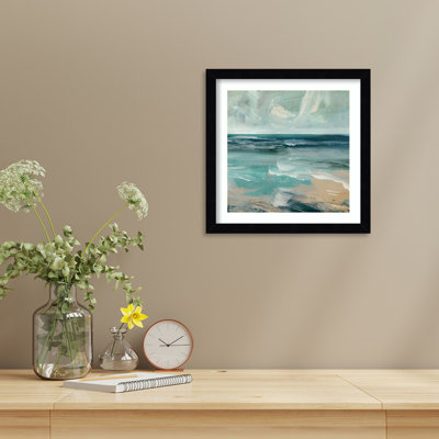 «St Ives» par Dan Hobday, impression sur bois encadrée