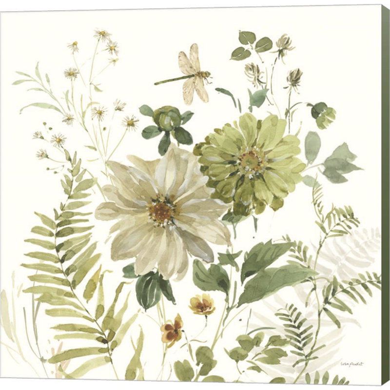 «Green Fields III» par Lisa Audit, art mural sur toile