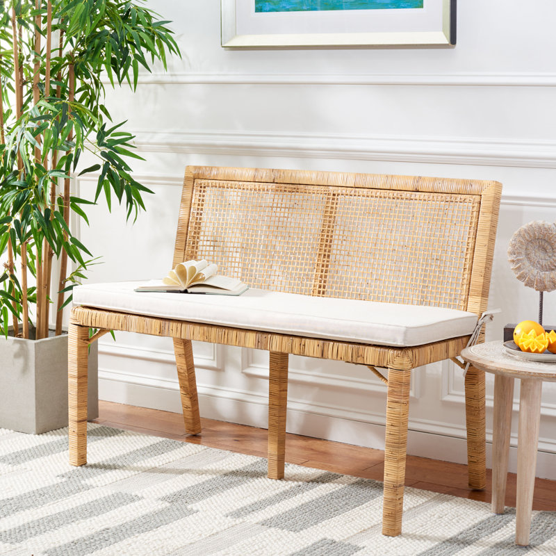 Callum Polyester Upholstered Bench