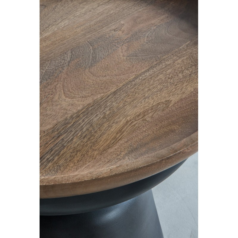 Meliha Pedestal End Table
