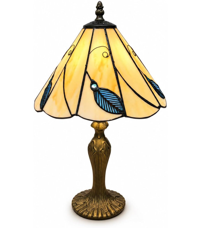 Ashelynn Resin Table Lamp, Blue