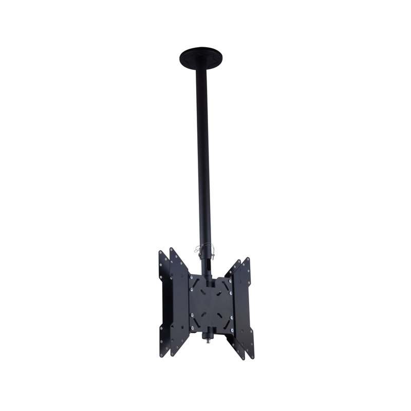Double TV/Display Fixed Universal Ceiling Mount for 23"-60" Flat Panel Screens