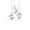 Whirl Round Multi-Light 4-CCT Pendant