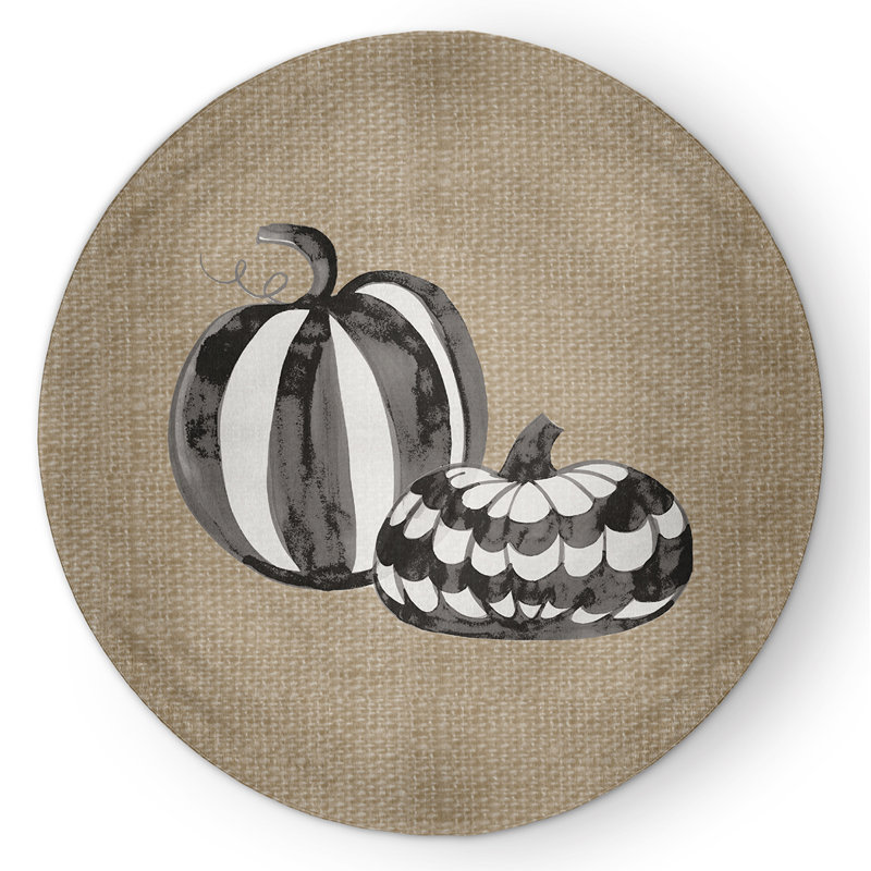 Micaden Chenille Indoor Rug, Round 5'