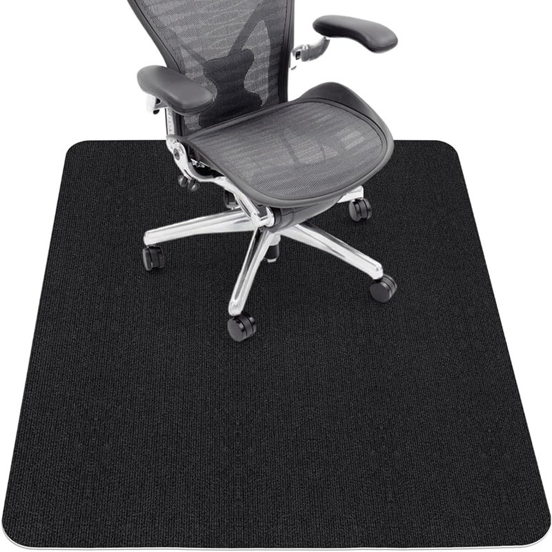 Tapis de chaise de bureau pour plancher de bois franc, bureau d'ordinateur