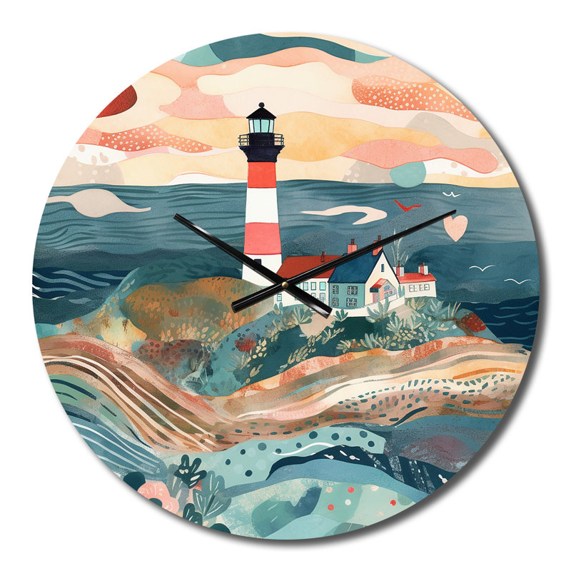 Horloge murale Coastal, Moyenne