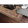 Tapis bleu marine à tissage plat Edmont