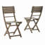 Chaise pliable 4 pièces