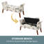 Banc de rangement avec pieds en bois massif Emma-Jade-1260248302