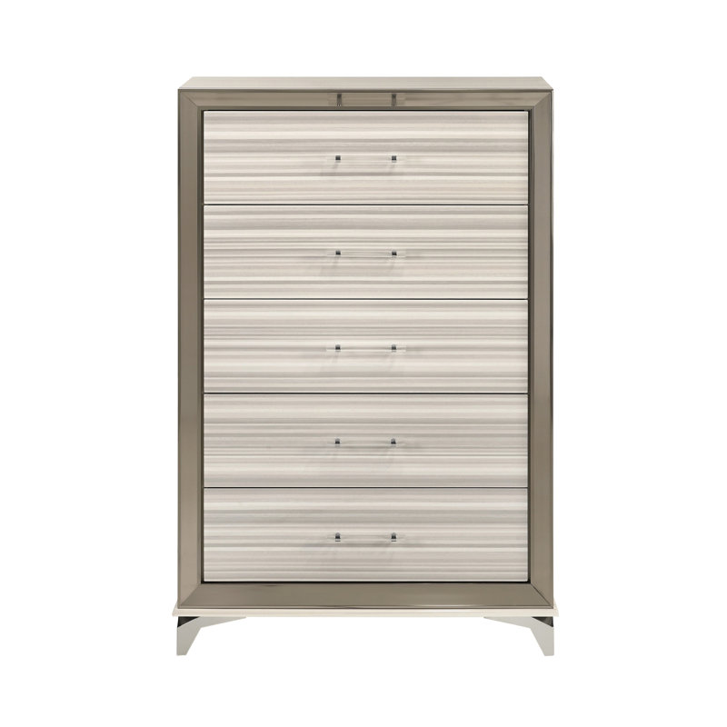 Commode étoile blanche