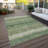 Rectangle Malek Indoor/Outdoor Area Rug with Non-Slip Backing