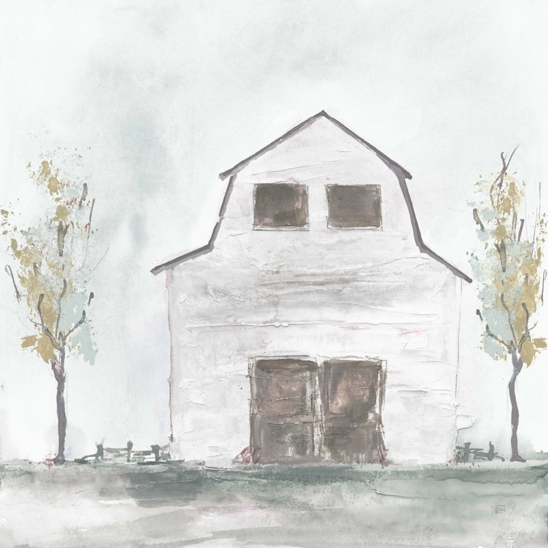 White Barn IV, H 12 po x l 12 po