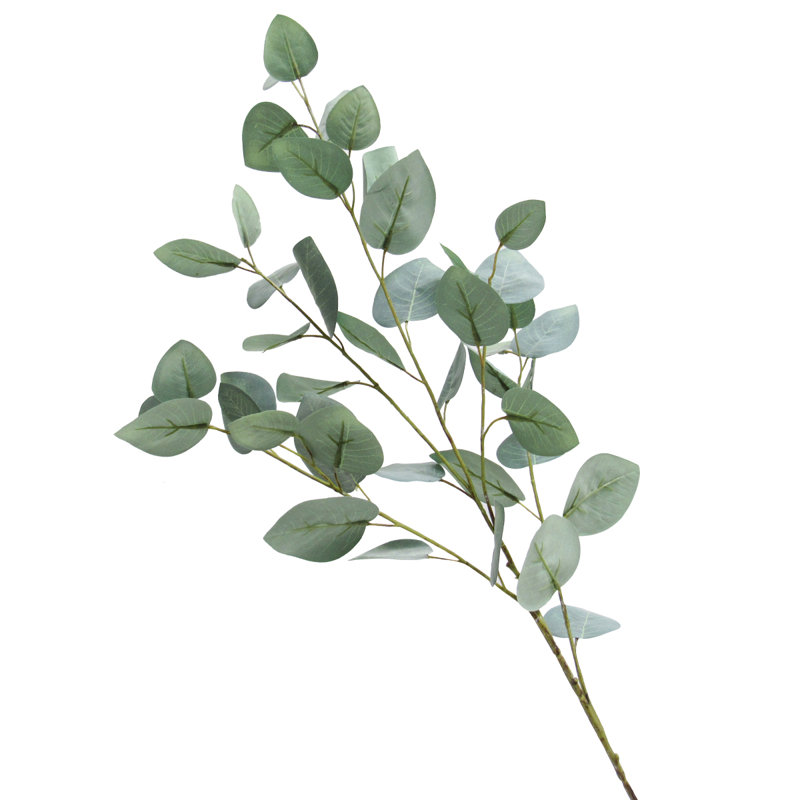 Plante d'eucalyptus artificiel argent 37,5 ", Vert givré