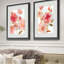 " Vivid Peonies " 2 - Pieces Painting Print-28785772