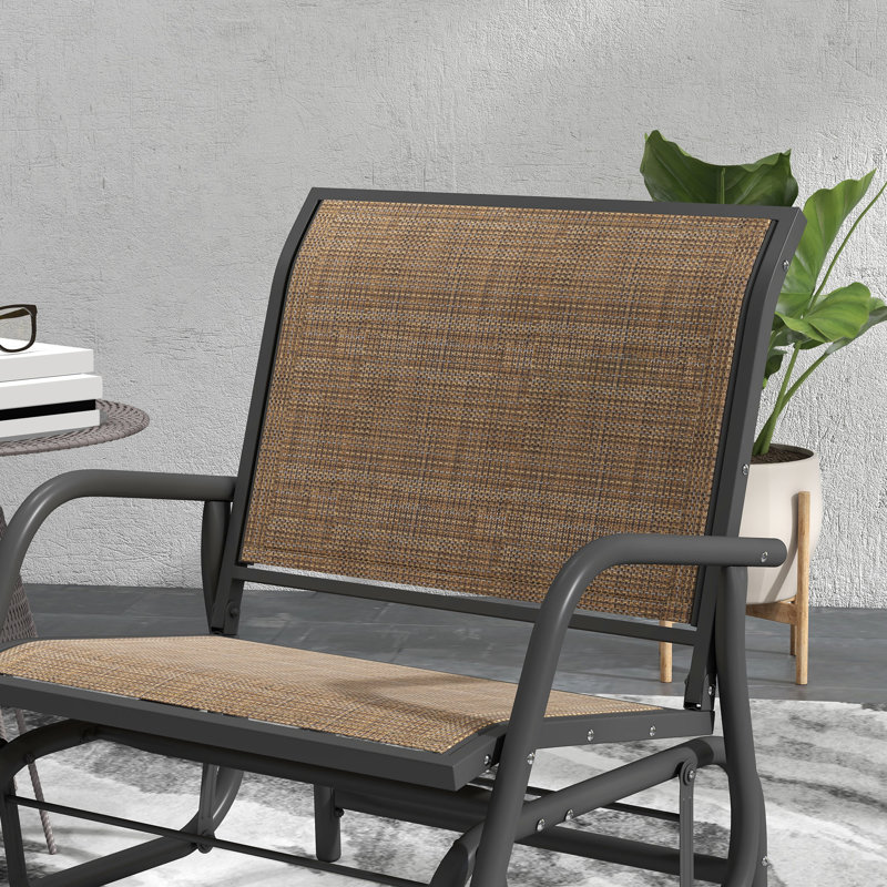 Fauteuil oscillant d'extérieur Smooth Rocking Comfort