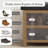 Hahnville Faux Leather Upholstered Storage Shoe Bench-1221575072-1231340582