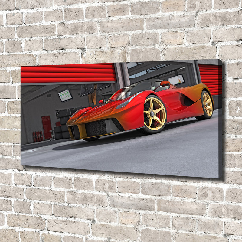 Racer - No Frame Print on Canvas
