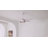Julice 42” 5 ABS Blade Modern Classic Matte White Ceiling Fan With Light