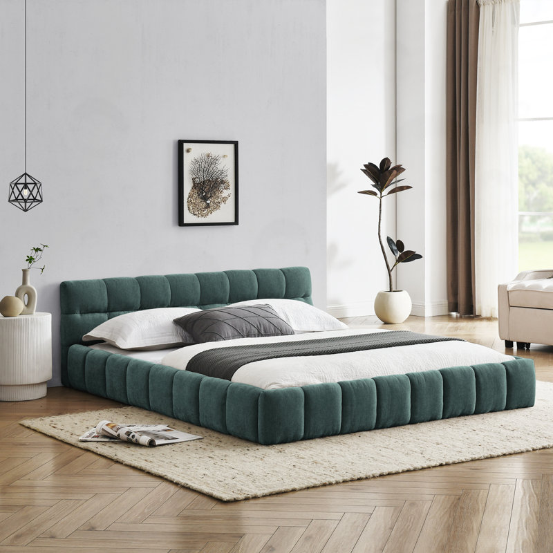 Chenille plateforme Ultimo, Bleu / vert, Grand