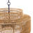 Caytlen 4-Light Dimmable Hand-Woven Drum Chandelier