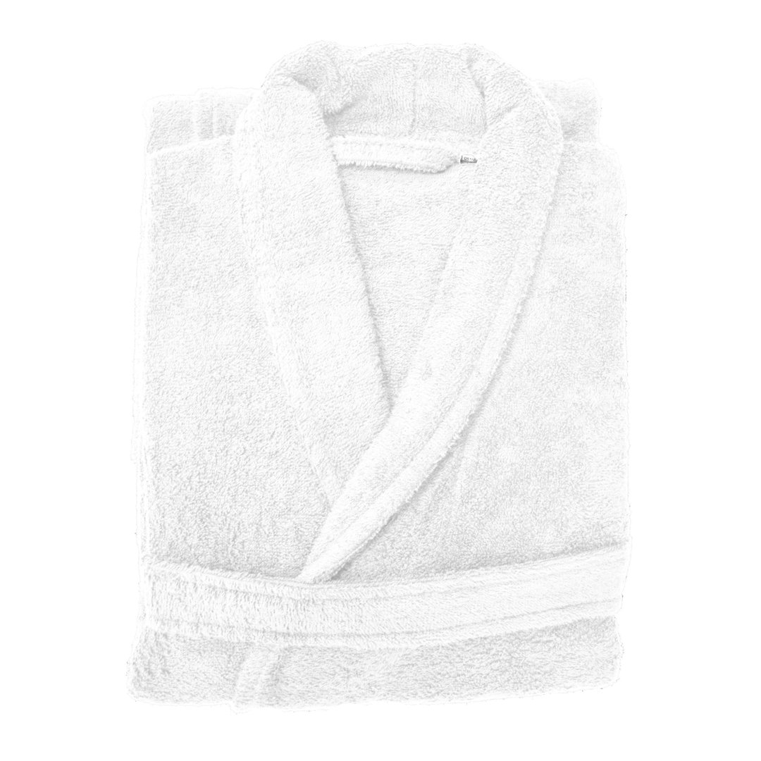 Isamar 100% Cotton Terry Cloth Bathrobe with Pockets