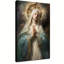 Fresque, vierge Marie, couronnement, affiche de peinture-129981192