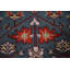 Tapis oriental gris à motif floral traditionnel 3 x 5