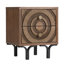 Table de chevet 18 tiroirs 18,9 po