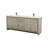 Lafarre 80 in W x 20 in D Double Bath Vanity and Gun Metal Faucet Set-113058076-113058077