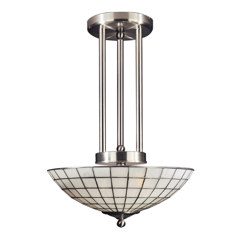 Luminaire suspendu bol 2 lumières