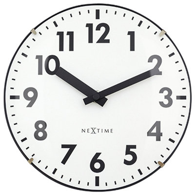 Glass Wall Clock