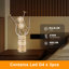 Lampe de table en aluminium et aluminium