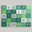 «Alphabet» par Justin, art textuel en vert-26130816-18659940