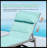 Patio Chaise Lounge Set Of 3, Heavy-Duty Aluminum Pool Lounge Chairs With Stable Side Table, Outdoor Adjustable Recliners With All-Weather Design For Poolside, Beach, Yard & Balcony (Lake Blue)-45936564