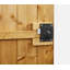 Powersheds 20 x 6ft Timber Overlap Pent Garden Shed, Double Doors-124244091