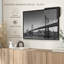 «SF Bay Bridge», reproduction sur toile en noir et blanc-2065389450