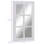 Miroir mural 40 po x 24 po Latitude, Latitude pour mur de salon, chambre à coucher, blanc rustique Latitude Run®