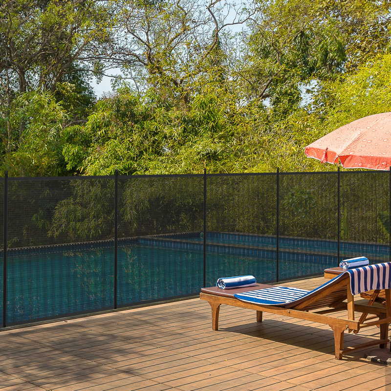 Filet pour piscine 4,5 '* 12' noir