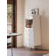 Commode courbée moderne, rangement multi-tiroirs