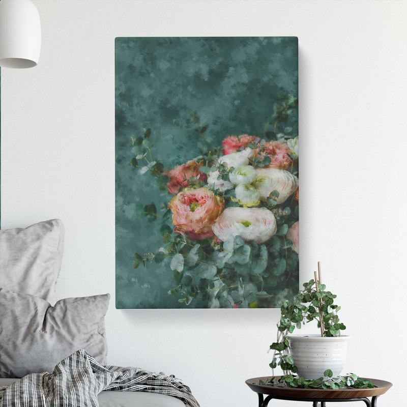 Bouquet Of Flowers - Wrapped Canvas, 91cm H x 60cm W x 3cm D