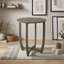 Table en bois avec dessus et pieds