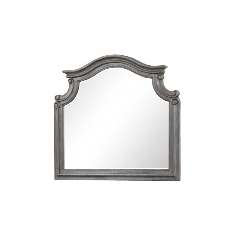Ensemble de chambre Azoriah, Très grand, 4 Pcs: Mirror, Bed, Nightstand, Dresser