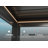 Jolydale Flexpatio Motorized Aluminum Pergola Kit With Power Port  And Adjustable Louvered Roof power + pro-116070613-129016662