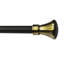 Ensemble de tringle à rideaux simple et quincaillerie Pahokee flare-1307977905