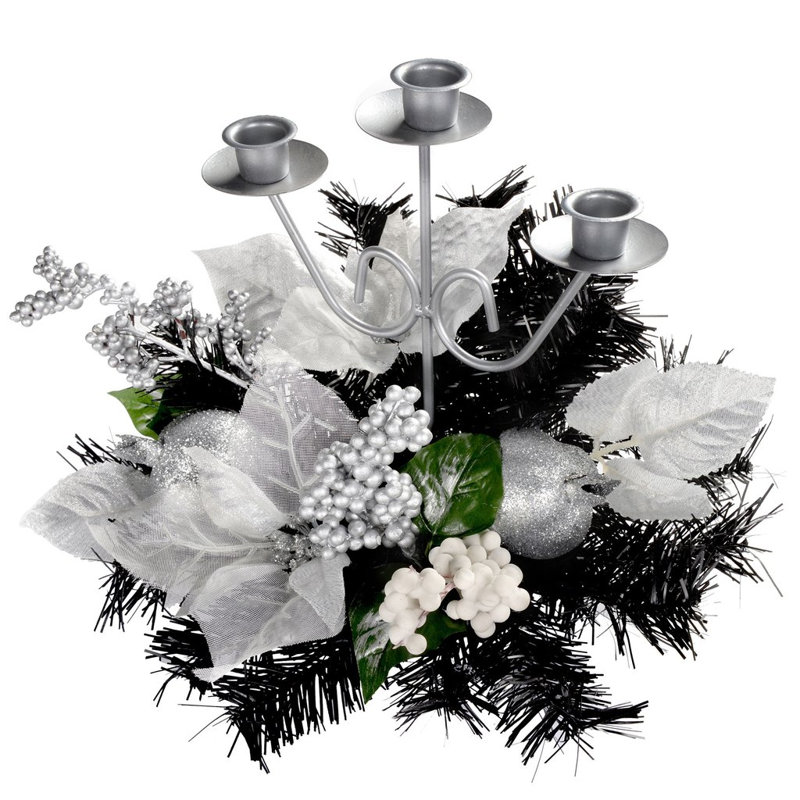 Triple Tape Table Candelabra