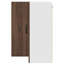 Vidaxl Kitchen Wall Cabinet With Shelf Concrete Grey 57 X 57 X 80 Cm-121217332