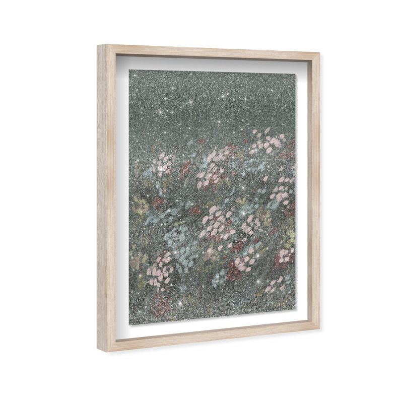 Subtle Movement Print by Oliver Gal, 11.5"H x 16.5"W, Natural Oak Shadowbox