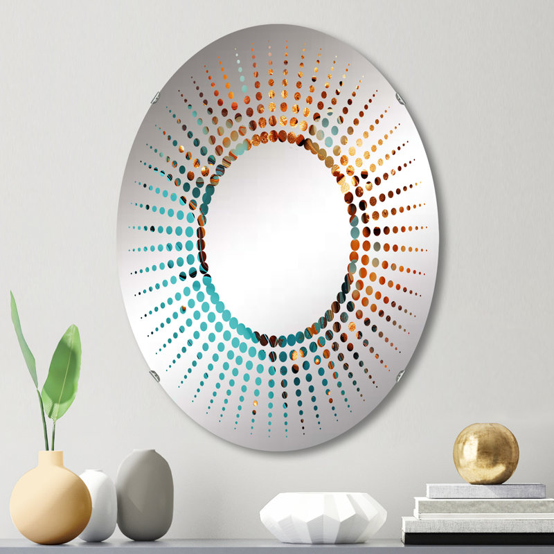Miroir décoratif Elixir Cacao Ice I liquide I - Starburst MIR107762 O, L 20 po x H 30 po