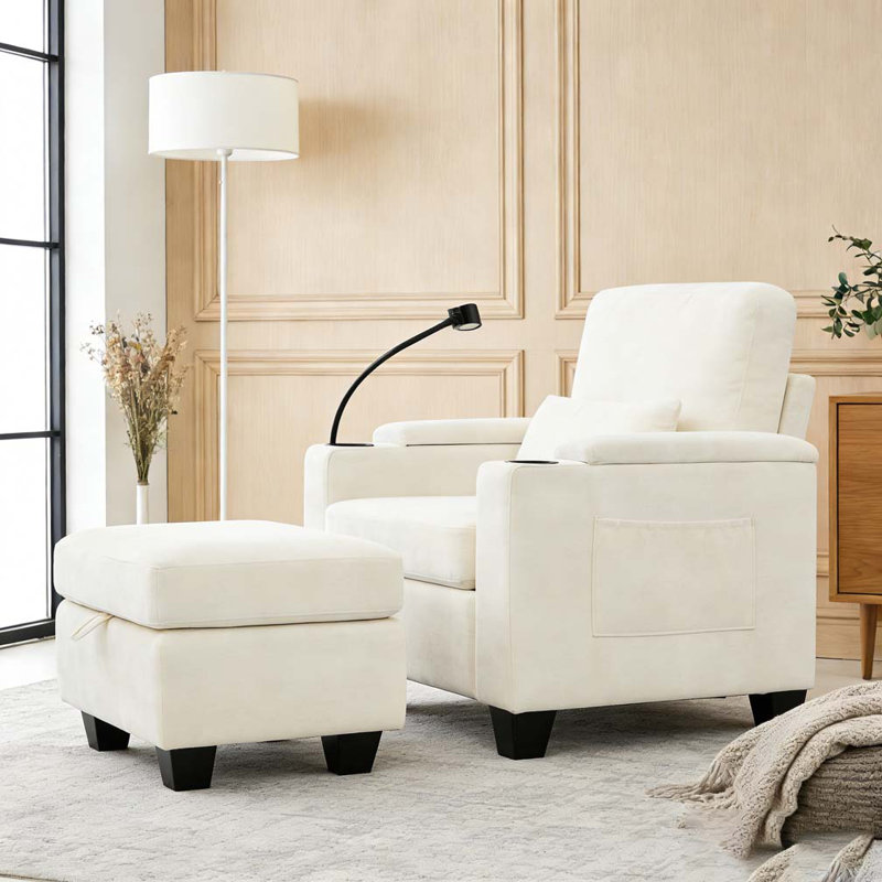 Single Sofa, Beige